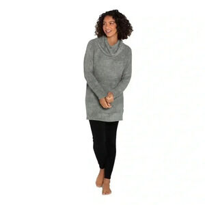 Barefoot Dreams Cozy Chic Lite  Waffle Cowl Tunic L